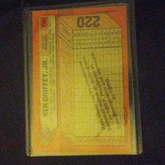 Baseball card Bowman Ken Griffey Jr - Picture 2 of 2